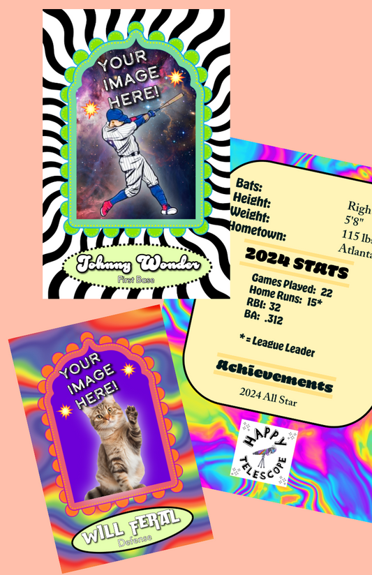 Personalized Custom Trading Card